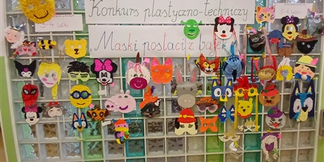 Powiększ grafikę: konkurs-plastyczno-techniczny-maski-postaci-z-bajki-652861.jpg