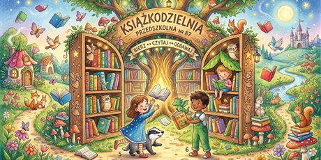 Książkodzielnia - akcja w ramach Programu Zielonej Edukacji Gdańsk