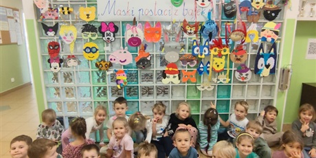 Wyniki konkursu plastyczno-technicznego  „Maski postaci z bajki”